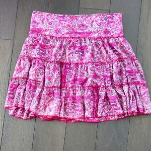 Pink Paisley Women's Skirt
